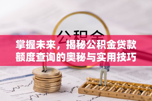 元氏掌握未来，揭秘公积金贷款额度查询的奥秘与实用技巧